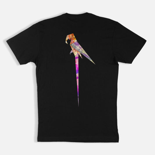 Money Parakeet T-shirt (Black)