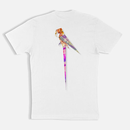 Money Parakeet T-shirt (White)